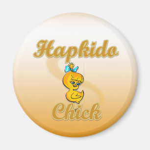 Hapkido Chick Magneet