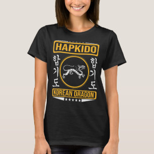 Hapkido met Koreaanse draak voor de Hapkidoin T-shirt