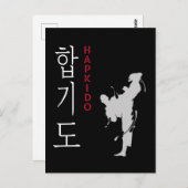 Hapkido Selfdefence Korean Martial Arts Briefkaart (Voorkant / Achterkant)