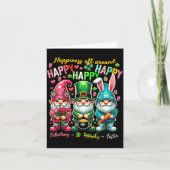 Hapness Allaround Gnome Happy Valentine St Patrick Kaart (Voorkant)