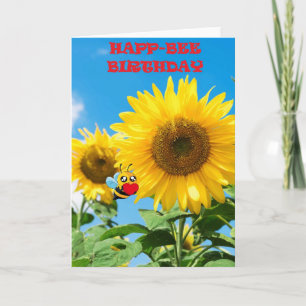 Happ-Bee Verjaardag Kaart