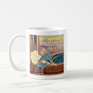 'Happest at Home' Café Mug