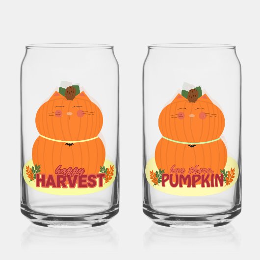 Happest Harvest Citrouille Chat (Recto)