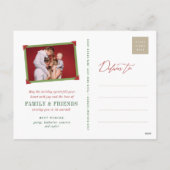 Happest New Home Plaid Photo Moving Faire-part (Dos)