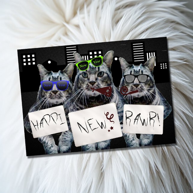 Happi Nouvel Rawr Trio de Chat (Créateur téléchargé)