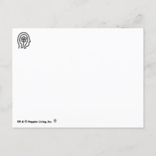 Happier Living Logo Briefkaart
