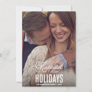 HAPPIEST CARTE PHOTO de vacances