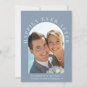 Happily Ever After Boogfoto Huwelijksreceptie Aankondiging