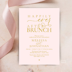 Happily Ever After Feest Huwelijksvlucht Diner Kaart