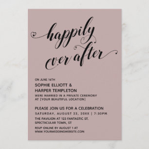 Happily Ever After Hearts Stof Roze Feestje Kaart