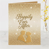 Happily Ever After Kaart (Gele Bloem)