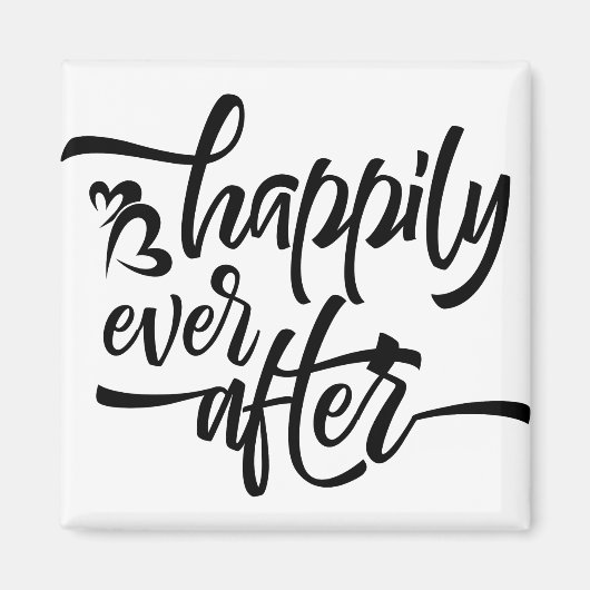 HAPPILY EVER AFTER MAGNEET (Voorkant)