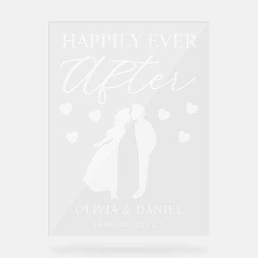 Happily Ever After Personalized Wedding (Recto)