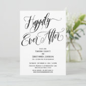 Happily Ever After Uitgebreid script zwart wit Kaart (Staand voorkant)