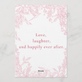 Happily Ever After Wedding Invitation (Dos)