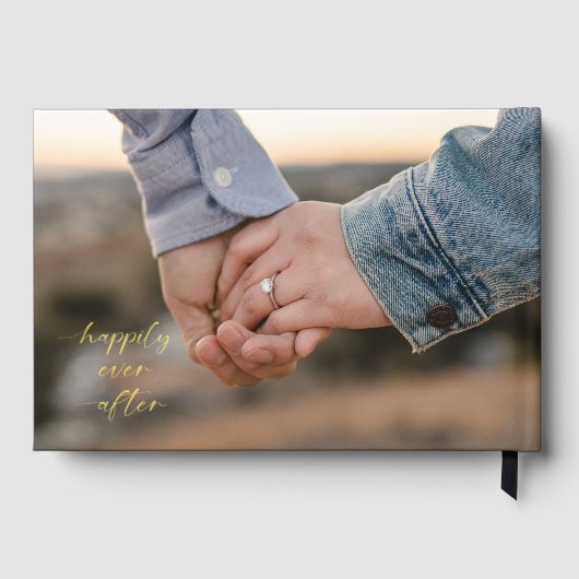 Happily Ever After Wedding Photo Custom  (Verso)