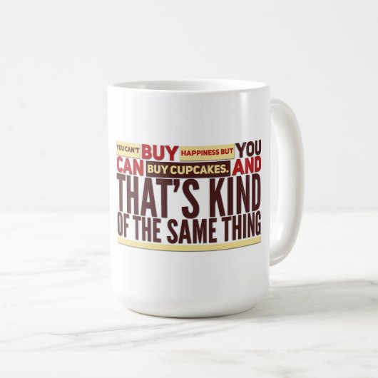 Happiness Classic Mug (Devant droit)