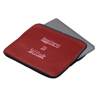 Happiness in Solitude Electronics Bag Laptop Sleeve