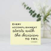 Happiness Inspiration - Carte Postale Motivationne (Debout devant)