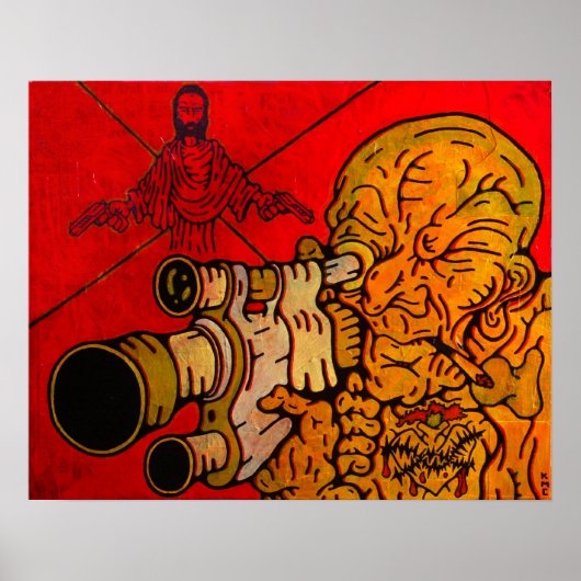 Happiness is a Warm Gun Poster (Voorkant)