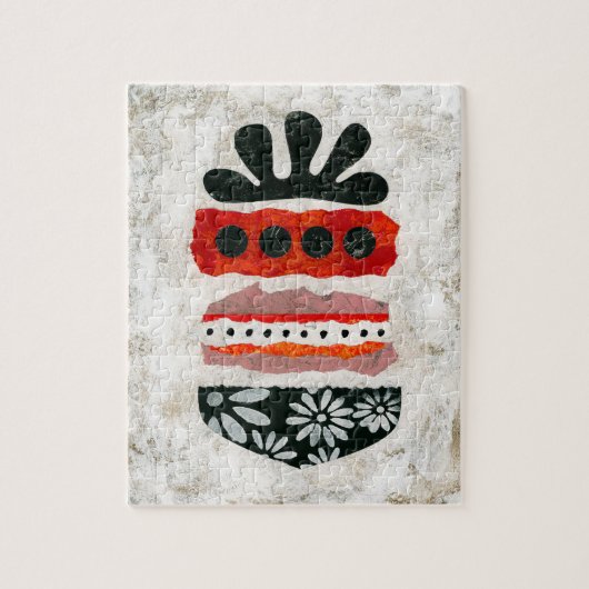 Happiness Matters puzzel - Abstracte kunst (Verticaal)