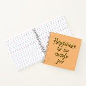 Happiness Motivatie Spiral Notitieboek (Binnen)