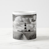 Happisburgh vuurtoren extra grote beker (Voorkant)