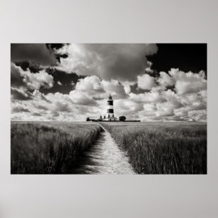 Happisburgh vuurtoren poster