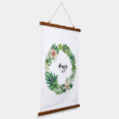 Happy2025Krans Hangend Wandkleed (Gebogen)