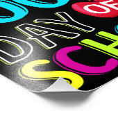 Happy-100-de-dag-van-school Foto Afdruk (Hoek)