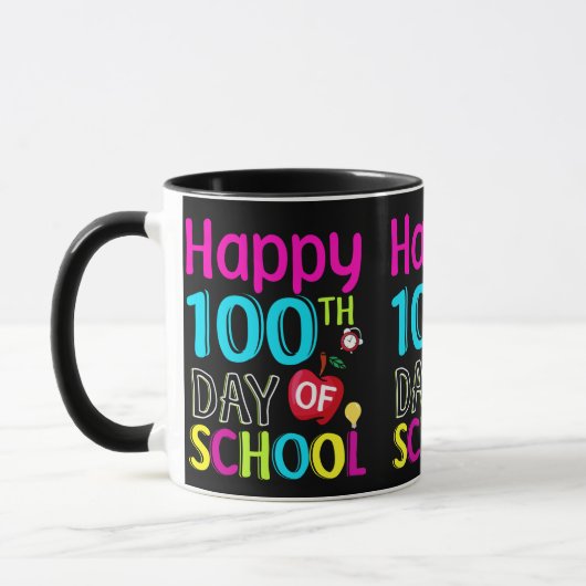 Happy-100-de-dag-van-school Mok (Links)