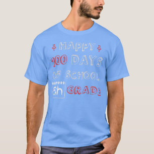 Happy 100 schooldagen 5e klas Schattig T-shirt