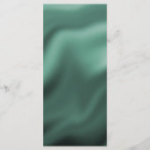 Happy 100th Birthday Green Glitter Folie Menu (Achterkant)