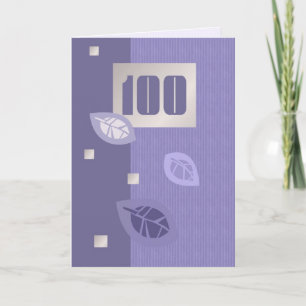 Happy 100th Birthday Wenskaarten Kaart