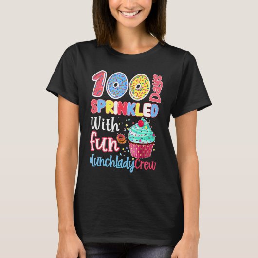 Happy 100th Day At School 100 Days Brighter 2023 L T-shirt (Voorkant)