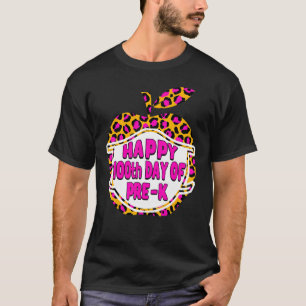 Happy 100th Day of Pre-K Virtual Team Teacher App T-shirt