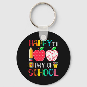 Happy 100th Day Of School 100 Days Smarter Teacher Sleutelhanger