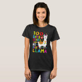 Happy 100th Day Of School Shirt No Probllama Llama (Voorkant volledig)