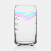 Happy 10th anniversary simple minimal wedding name blikvorm glas (Links)