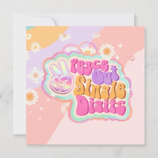 Happy 10th Birthday Kaart (Voorkant)