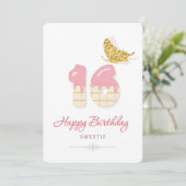 Happy 16th Birthday Feestdagenkaart (Staand voorkant)