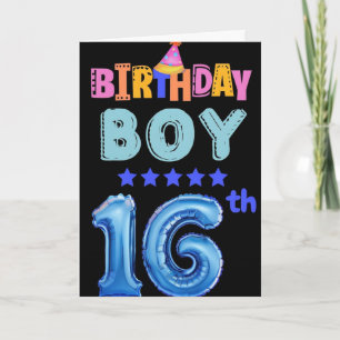 Happy 16th Birthday Kaart