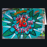 Happy 18th Birthday Graffiti<br><div class="desc">sprayed in vienna austria</div>