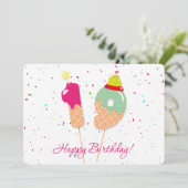 Happy 19th Birthday Feestdagenkaart (Staand voorkant)