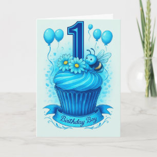 Happy 1st Birthday-kaart Kaart