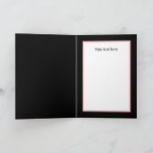 Happy 1st Birthday koe voeg bericht toe Kaart (Binnen)