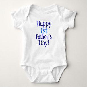 Happy 1st Fathers baby shirt