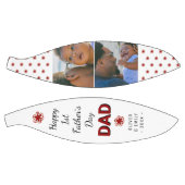 Happy 1st Father's Day Dad Keepomwille 2 Foto Basketbal (Panelen)