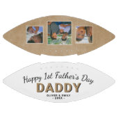 Happy 1st Father's Day Dad Keepomwille 3 Foto American Football (Panelen)