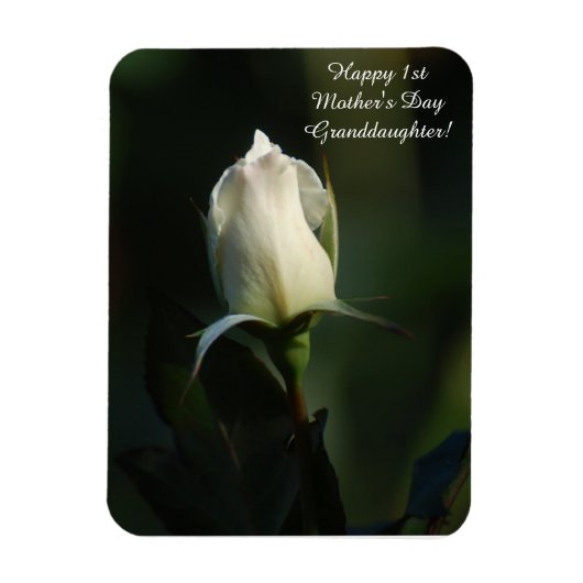 Happy 1st Moederdag kleindochter Magneet (Verticaal)